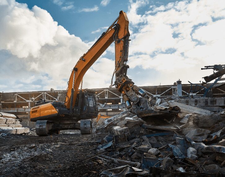 Global Emergency Services performing large scale debris removal, reduction, and disposal in Texas