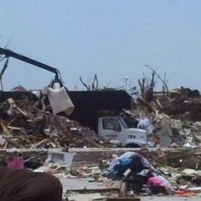 Global Emergency Services performing large scale debris removal, reduction, and disposal in Texas